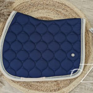 Tapis Azhary Mixte marine/écru