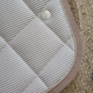 Tapis mixte Emeria beige – Image 1